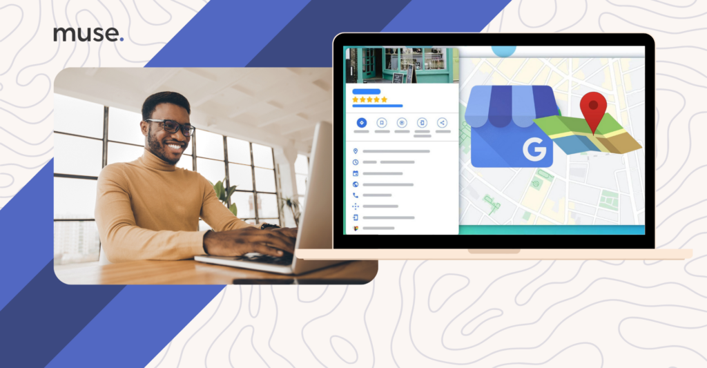Muse Google Business Profile Header