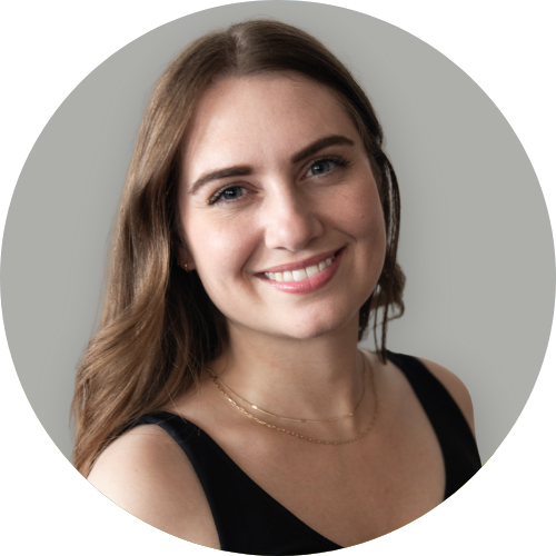 headshot of a smiling woman