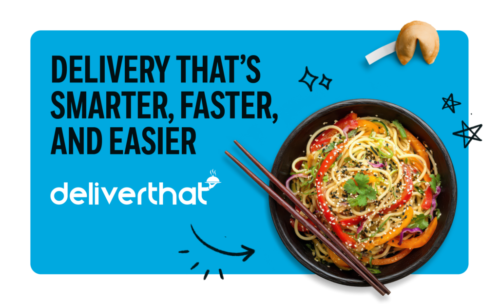 a plate of noodles overtop a blue background