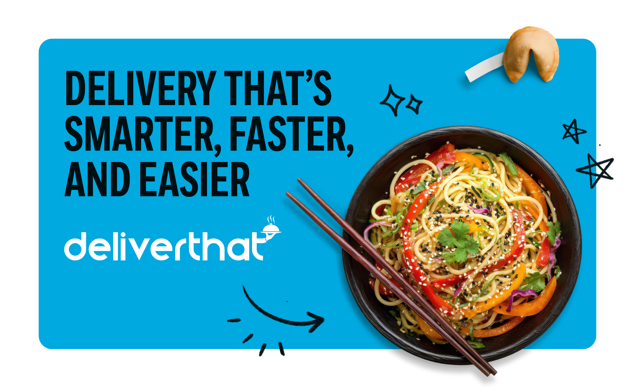 a plate of noodles overtop a blue background