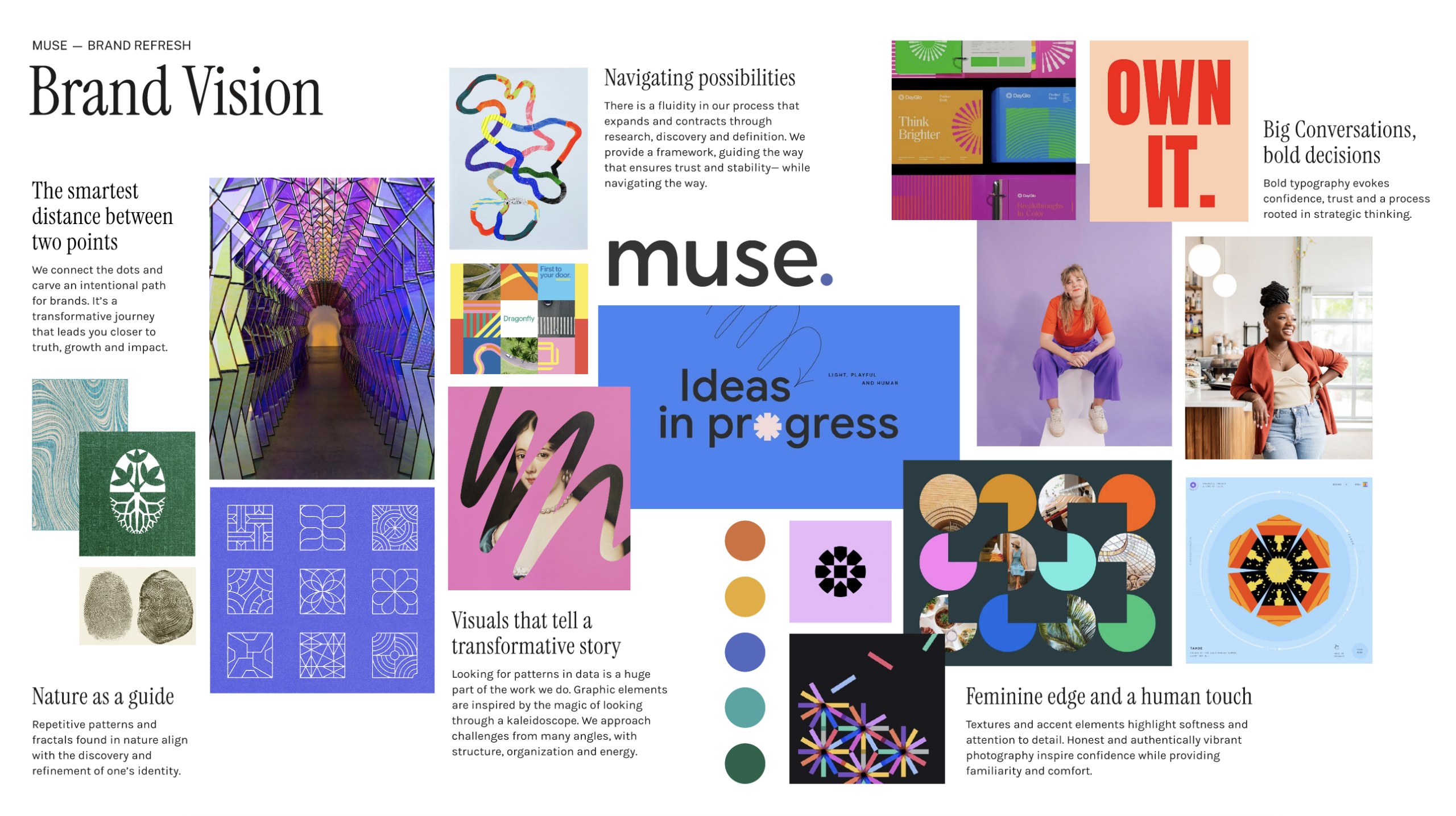 MUSE Brand Refresh Mood Board