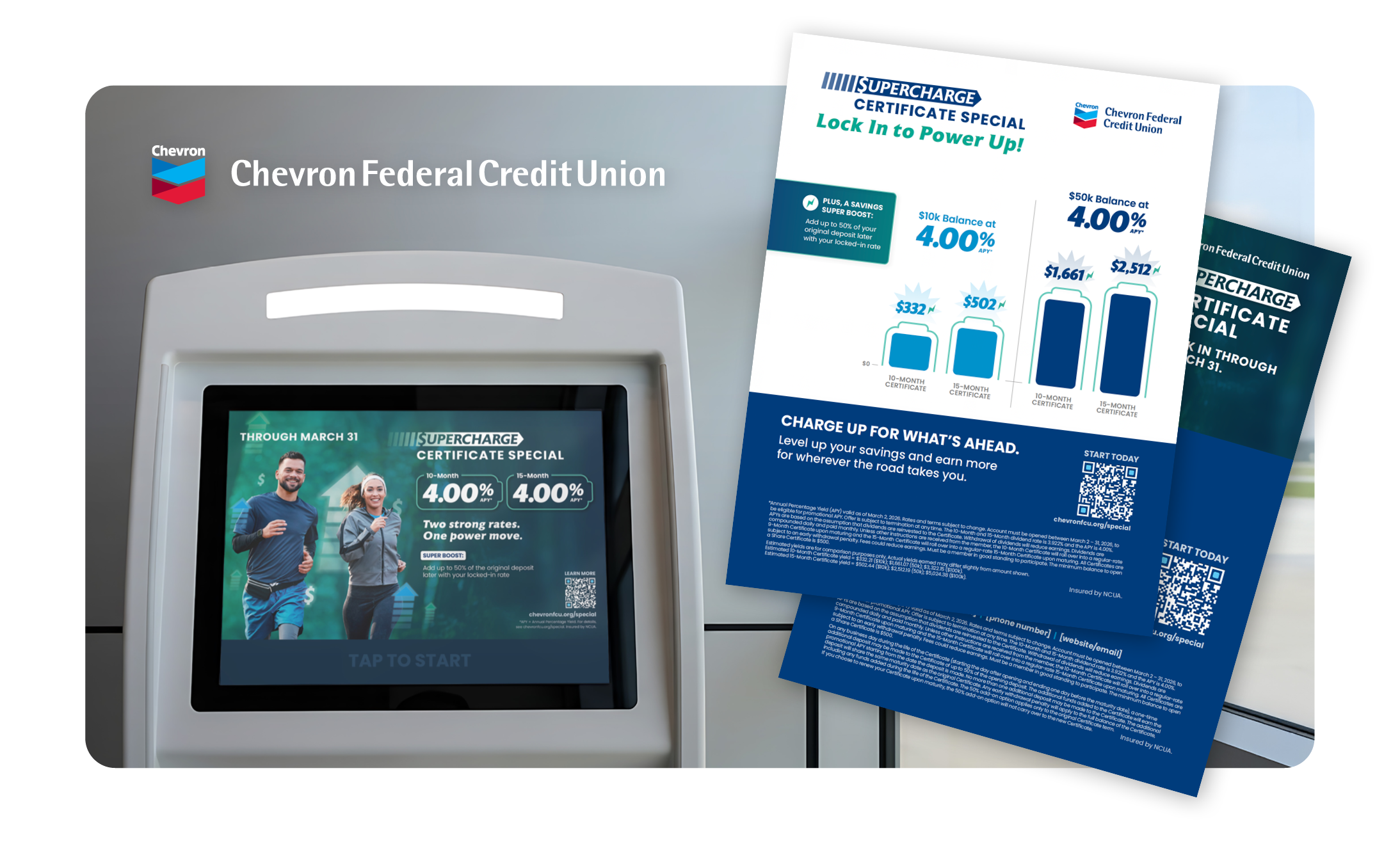 MUSE Chevron Federal Credit Union Brand Campaign