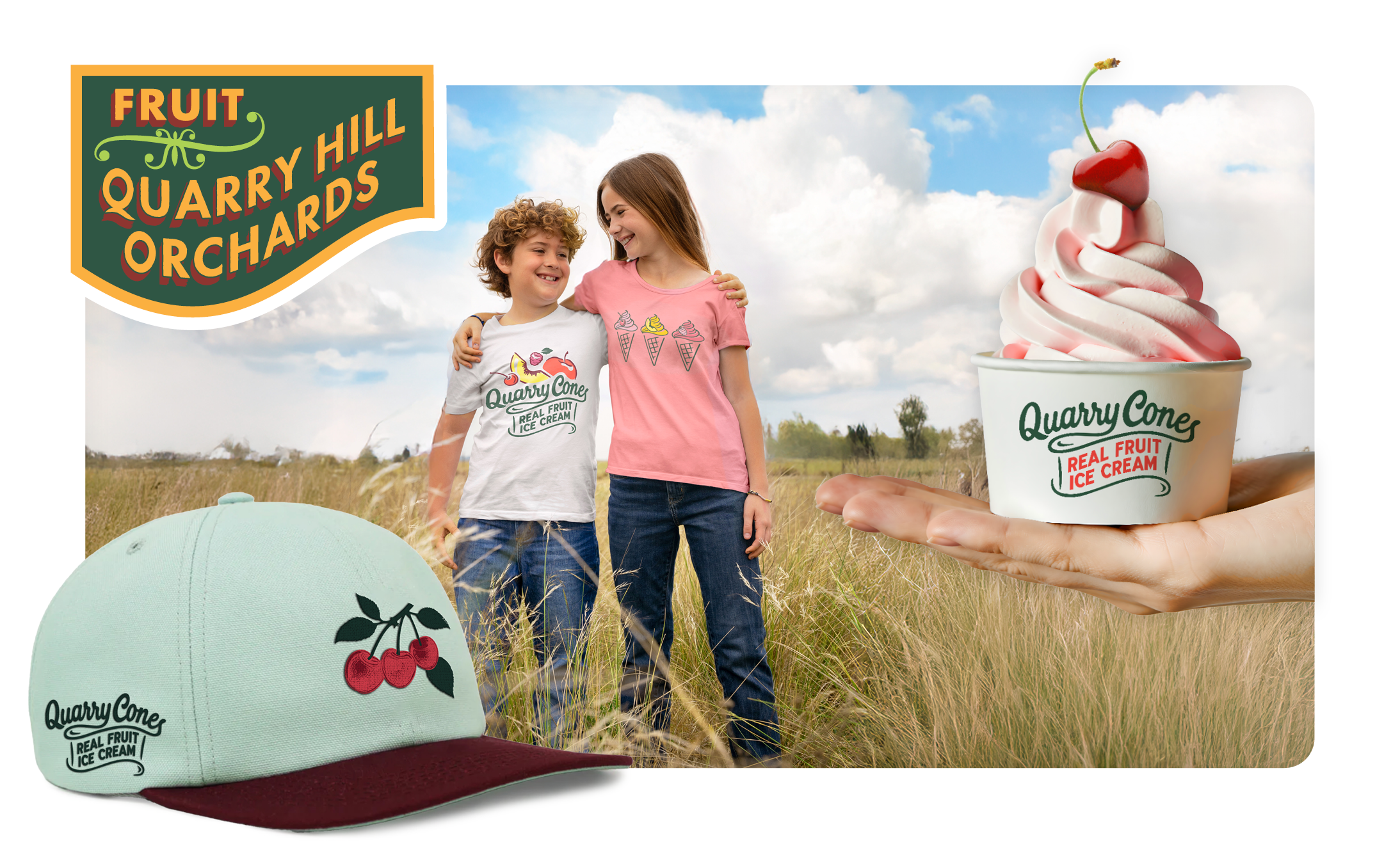 MUSE Quarry Hill Orchards Quarry Cones Brand Development